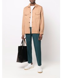 beige Langarmhemd von Paul Smith