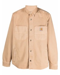 beige Langarmhemd von Carhartt WIP