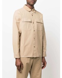 beige Langarmhemd von Barbour