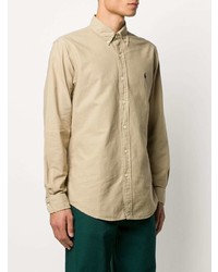 beige Langarmhemd von Polo Ralph Lauren