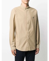 beige Langarmhemd von Polo Ralph Lauren