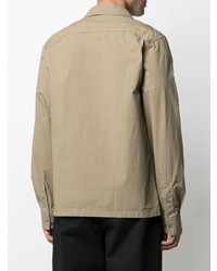 beige Langarmhemd von Acne Studios