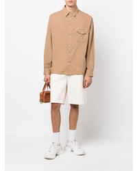 beige Langarmhemd von Jacquemus