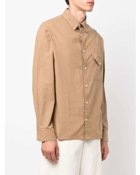 beige Langarmhemd von Jacquemus