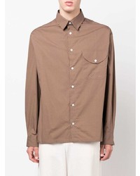 beige Langarmhemd von Jacquemus