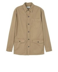 beige Langarmhemd von Mango