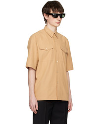 beige Langarmhemd von Dries Van Noten