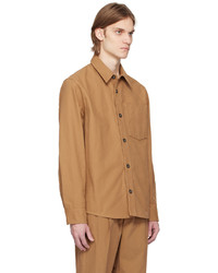 beige Langarmhemd von A.P.C.