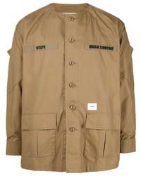 beige Langarmhemd von WTAPS