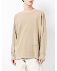 beige Langarmshirt von AAPE BY A BATHING APE