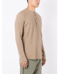 beige Langarmshirt von OSKLEN