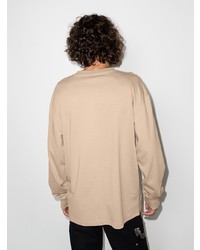 beige Langarmshirt von Soulland