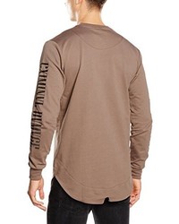 beige Langarmshirt von Criminal Damage