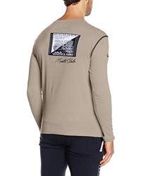 beige Langarmshirt von Geographical Norway