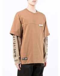 beige Langarmshirt von Izzue