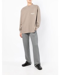 beige Langarmshirt von FEAR OF GOD ESSENTIALS