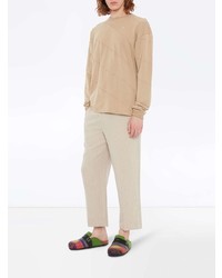 beige Langarmshirt von JW Anderson