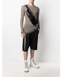 beige Langarmshirt von Rick Owens