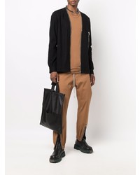 beige Langarmshirt von Rick Owens