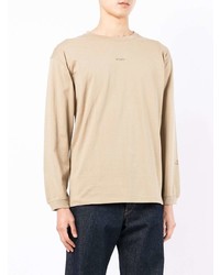 beige Langarmshirt von WTAPS