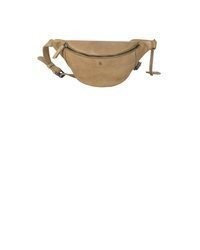 beige Leder Bauchtasche von Harbour 2nd