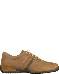 beige Leder niedrige Sneakers von camel active