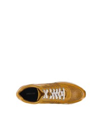 beige Leder niedrige Sneakers von GORDON & BROS