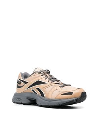 beige Leder niedrige Sneakers von Reebok