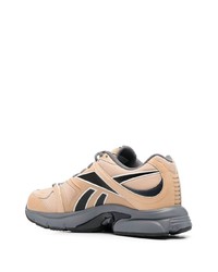 beige Leder niedrige Sneakers von Reebok