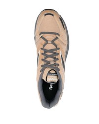 beige Leder niedrige Sneakers von Reebok