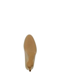 beige Leder Pumps von Evita