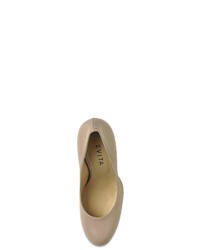 beige Leder Pumps von Evita