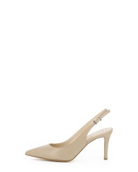 beige Leder Pumps von Evita