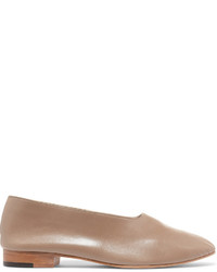 beige Leder Pumps von Martiniano