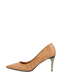 beige Leder Pumps von OTTO