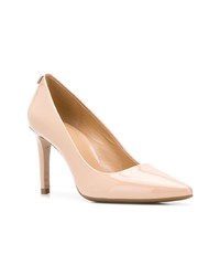 beige Leder Pumps von Michael Kors Collection