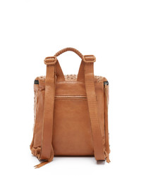 beige Leder Rucksack von Cleobella