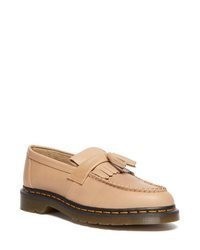 beige Leder Slipper mit Quasten von Dr. Martens