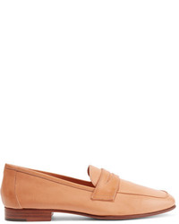 beige Leder Slipper von Mansur Gavriel