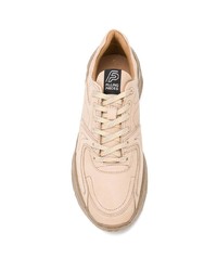 beige Leder Sportschuhe von Filling Pieces