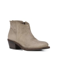 beige Leder Stiefeletten von Fiorentini+Baker