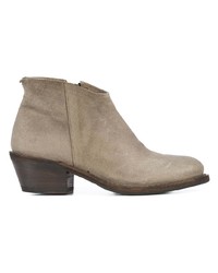 beige Leder Stiefeletten von Fiorentini+Baker