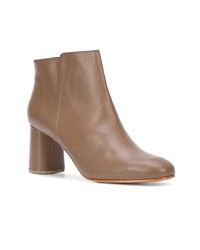 beige Leder Stiefeletten von Rachel Comey