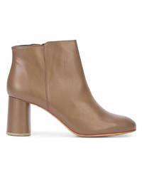 beige Leder Stiefeletten von Rachel Comey