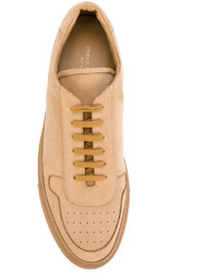 beige Leder Turnschuhe von Common Projects