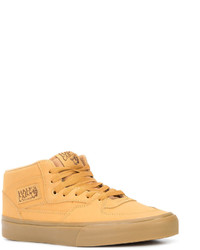 beige Leder Turnschuhe von Vans