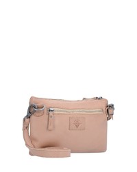 beige Leder Umhängetasche von Billy The Kid