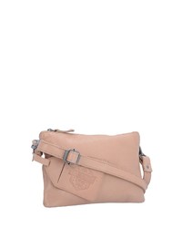 beige Leder Umhängetasche von Billy The Kid