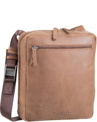 beige Leder Umhängetasche von Cargo