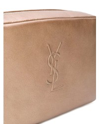 beige Leder Umhängetasche von Saint Laurent